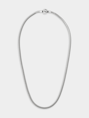 Tempo Jewellery Silver Plated Brazil Slider Chain