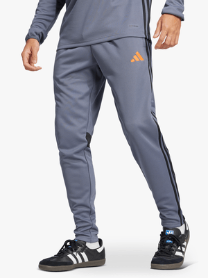 adidas Mens Tiro 25 Essentials Training Team Onix/Orange Tracksuit Pants