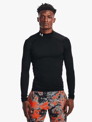 Under Armour Mens ColdGear® Black Compression Top
