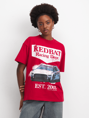 Redbat Athletics Women's Red T-Shirt