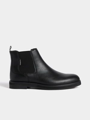 Men's Markham PU Chelsea Black Boot