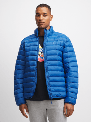 Mens APX Blue Puffer Jacket