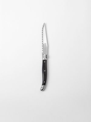 laguiole av steak knife set black 6pc