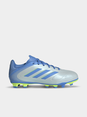adidas Junior Copa Pure III Club FG/MG Blue/Yellow Boots