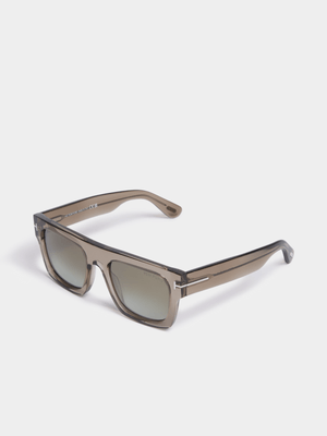 Tom Ford Light Brown Sunglasses & Case
