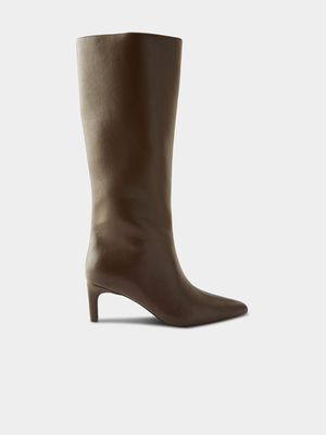 Women's Cotton On Brown Sofia Tall Stiletto Boots