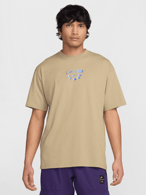 Nike Men's Nsw Max90 Beige T-Shirt