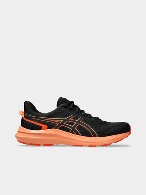 Mens Asics Jolt 5 Black/Orange Sneaker