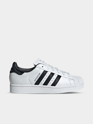 adidas Originals Women's Superstar II Pony Hiar White/Black Sneaker