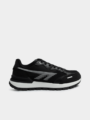 Mens Hi-Tec Vesta Black/White Sneaker