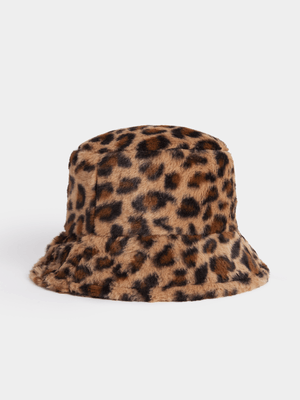 The FIX Unisex Animal Fur Bucket Hat