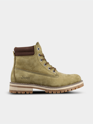 Men's Jeep Gecko Olive Boot