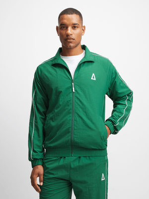 Mens APX Nylon Green Sweater