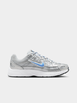 Nike Junior P-6000 Platinum/Blue Sneaker
