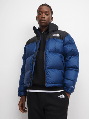 The North Face Men's 1996 Retro Nuptse Blue/Black Puffer Jacket