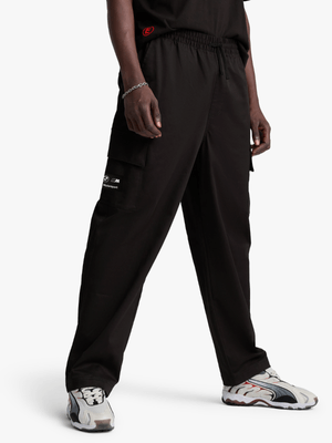 Puma Men's BMW Motorsport Black Cargo Pants