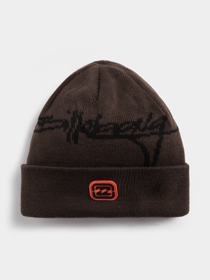 Men's Billabong Brown Filthy Beanie