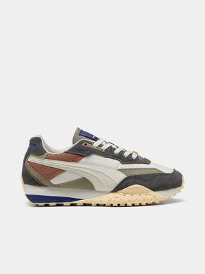 Puma Men's Blacktop Rider Grey/White Sneaker