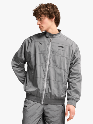Puma Men's F1® T7 Reflective Grey Oversized Track Jacket