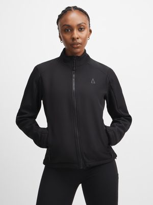 Women's APX Black Softshell Jacket