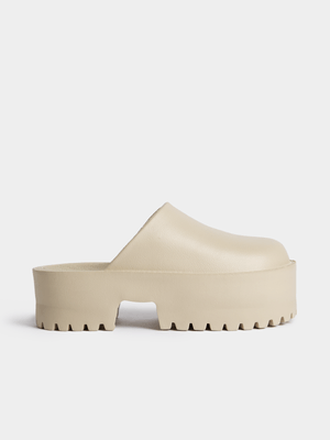 The FIX Women's Natural Chunky Platforms