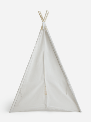 H & S Collection White Tipitent 103X103X160Cm