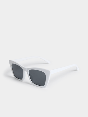 The FIX Women's White Sunglasses