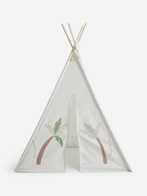 H & S Collection White Tipitent 103X103X160Cm