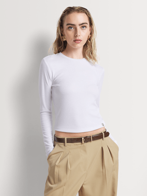 Long Sleeve Crew Neck Top