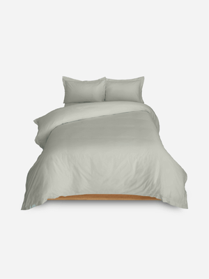 Volpes Egyptian Cotton 600tc Oxford Seafoam Duvet Cover Set