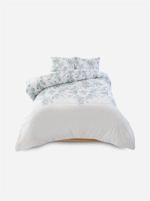 Volpes Vinati 200tc Duck Egg Duvet Cover Set