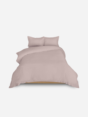 Volpes Egyptian Cotton 300tc Oxford Rose Duvet Cover Set