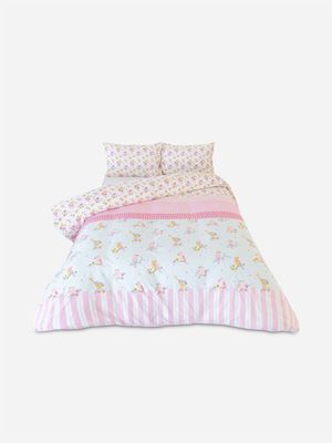 Volpes Rebecca 144tc Pink Duvet Cover Set