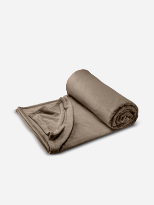 Volpes Shimmersoft Mocca Throw