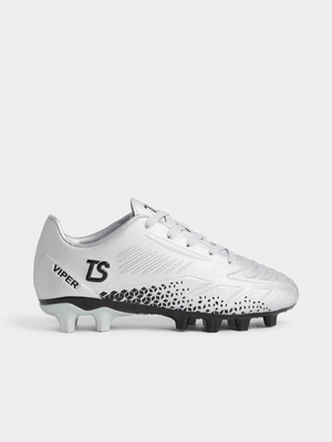 TS Junior Viper Low FG Silver/Black Boots