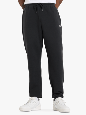 New Balance Mens Sport Essential Fleece Black Jogger