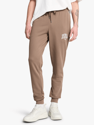Puma Mens Class Totally Taupe Sweatpants