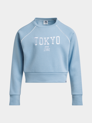 TS Girls Tokyo Baby Blue Crew