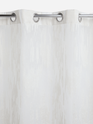 Jet Home Taupe Ridge Sheer Curtain