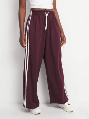 The FIX Women's Burgundy Wide Leg Pant