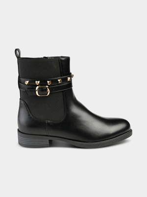 Women's Madison Jenny Lynn Black Ankle Boot