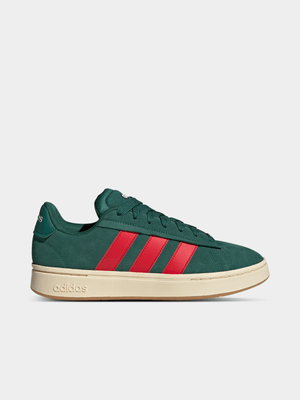 adidas Mens Grandcourt Alpha 00s Green/Red Sneakers