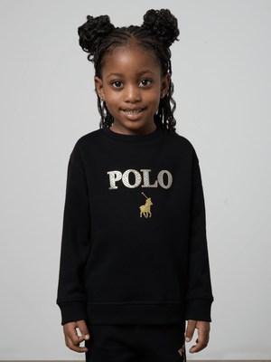 Girls Polo Wendy Printed Sweater