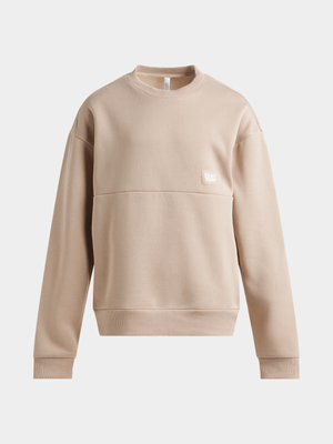 Exact Older Boy's Natural Sweat Top