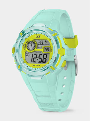 Ice Digit Explorer Dreamy Turquoise Silicone Watch
