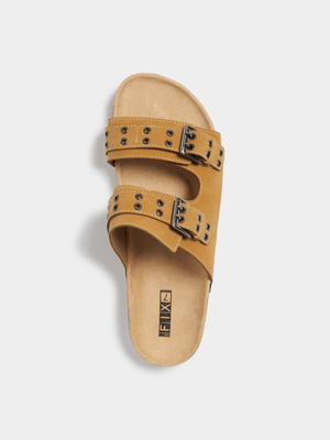 The FIX Men's Tan Birkie Sandals