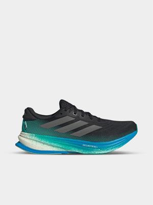 adidas Mens Supernova Rise 2 Black/Blue/Green Running Shoes