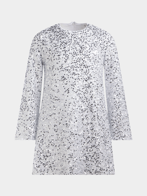 Girls Sequin Party Dress