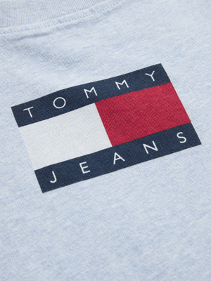 Women's Tommy Hilfiger Blue Rlx Melange Flag T-shirt