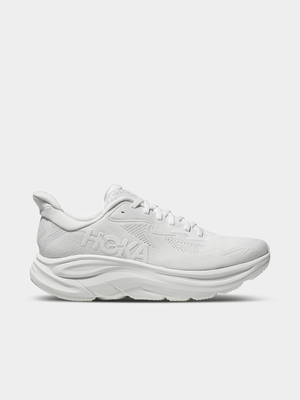 Hoka Mens Clifton 10 White Running Shoes